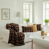 Browny Cushion 45x45 cm Chocolate