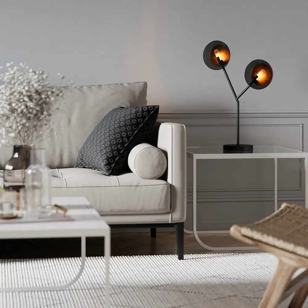 Turno table lamp Black