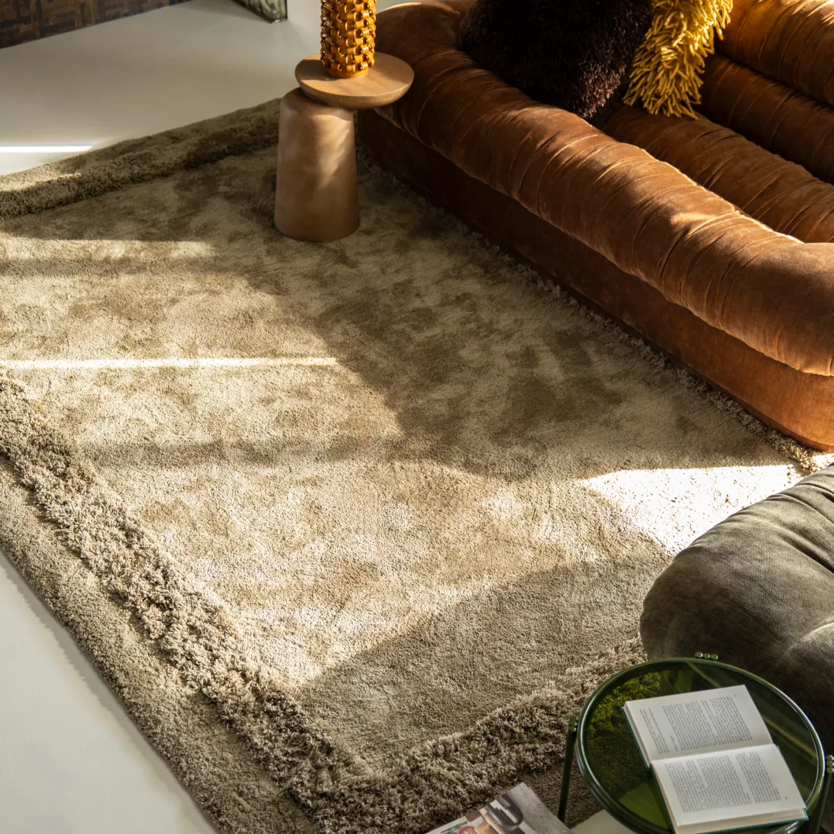 Rug Tura 160x230 cm Taupe