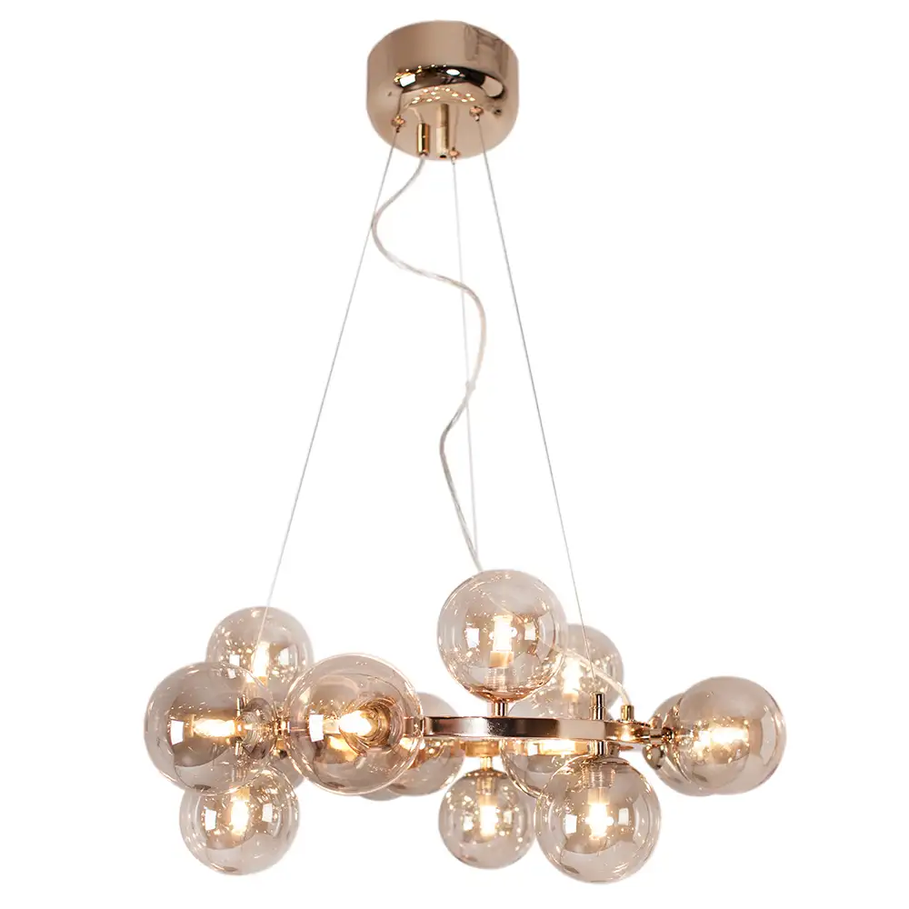 Splendor Ceiling Light Ø58cm Gold Amber