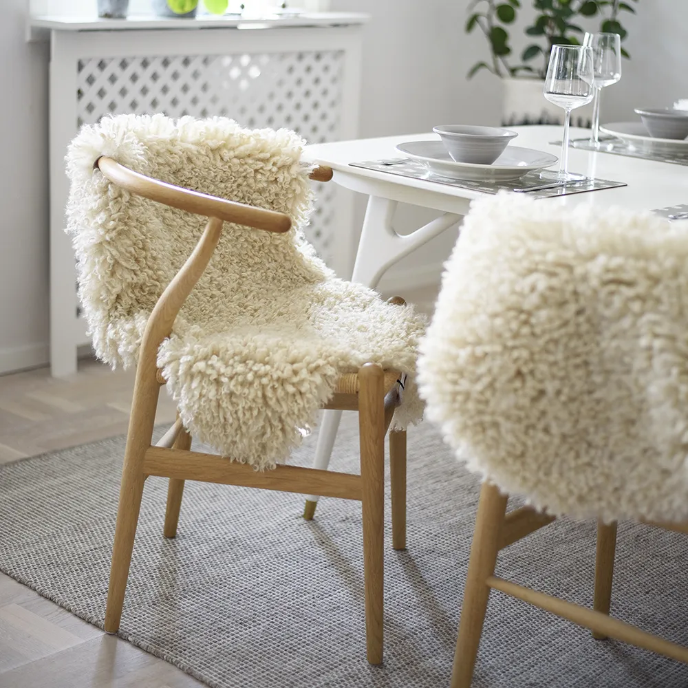 Wooly Rug 60x90 cm Beige