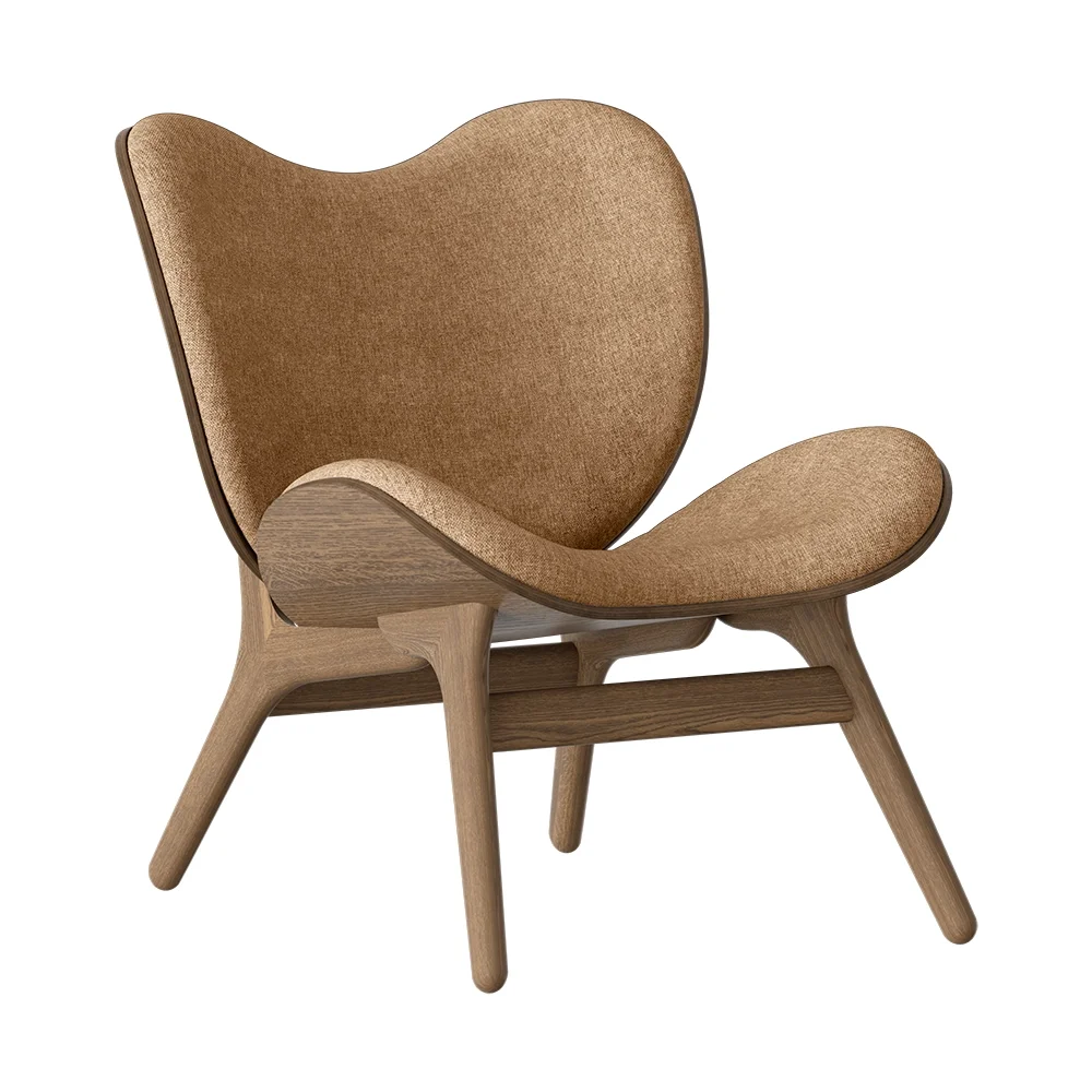 A Conversation Piece Lounge chair Dark Oak/Sugar Brown
