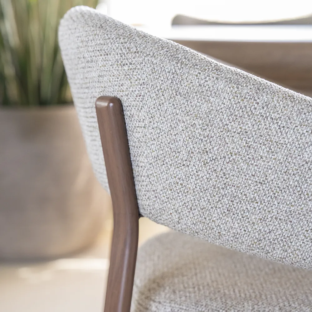 Dining Chair Sedia Brown with armrest