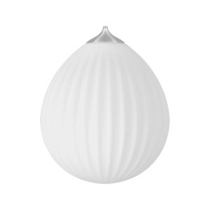 Around the World Lampshade Ø35 cm White/Brushed steel