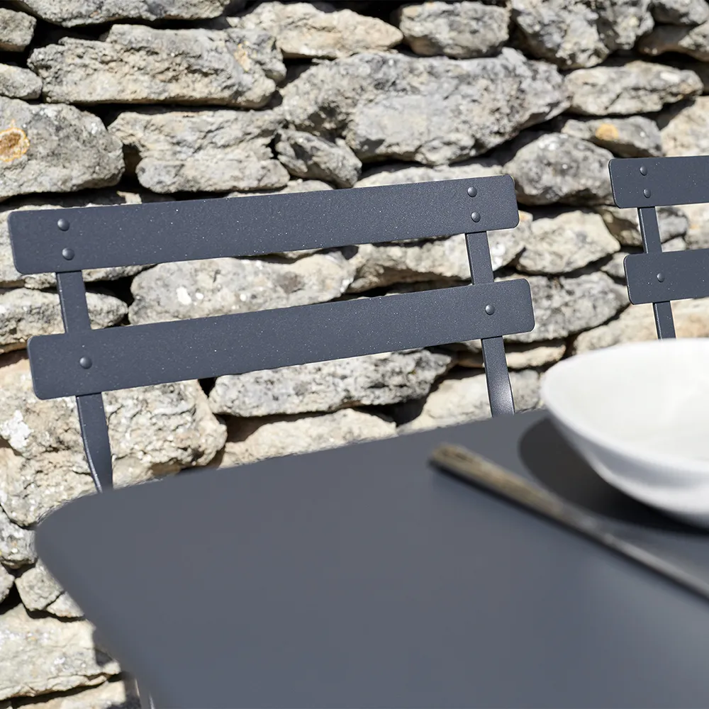 Bistro table 97 x 57 cm Anthracite