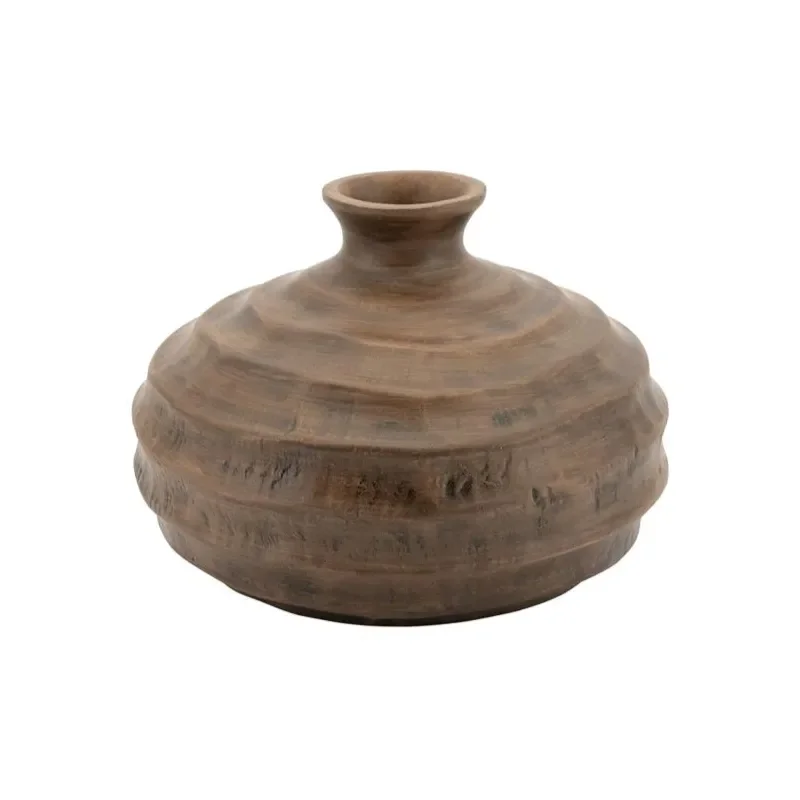 Ribera small 20,5x20,5x15 cm Polyresin Brown