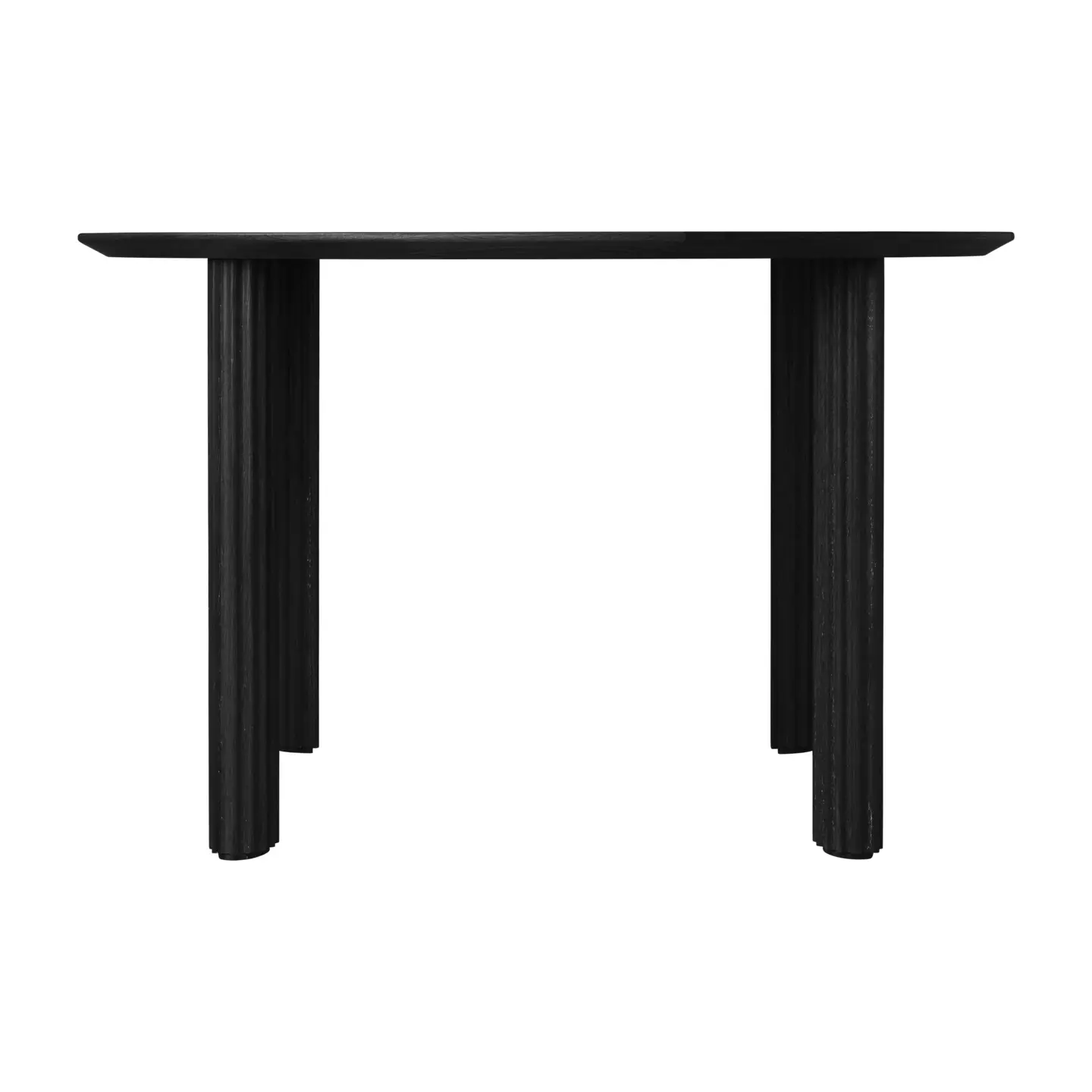 Comfort Circle Dining table Ø120 cm Black Oak