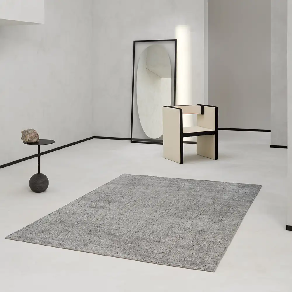 Alva Silver 140x200 carpet 