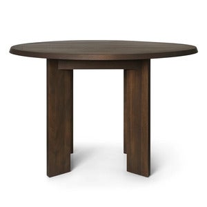 Tarn Dining table 115 cm - Dark Stained Beech