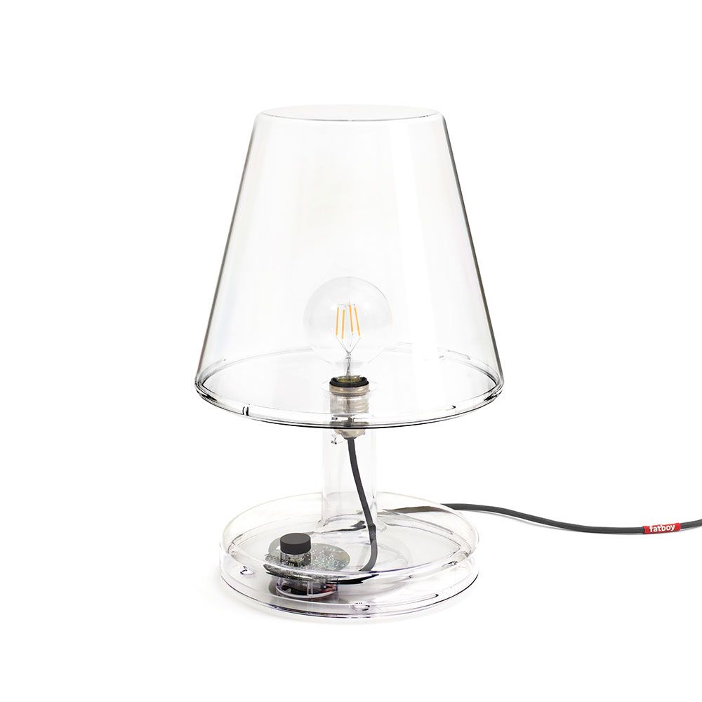Trans-parents table lamp transparent