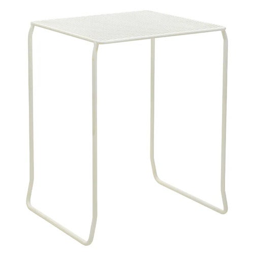 Haru Bistro table 54x54 cm Pearl White