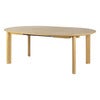 Comfort Circle Dining table with extension Oak