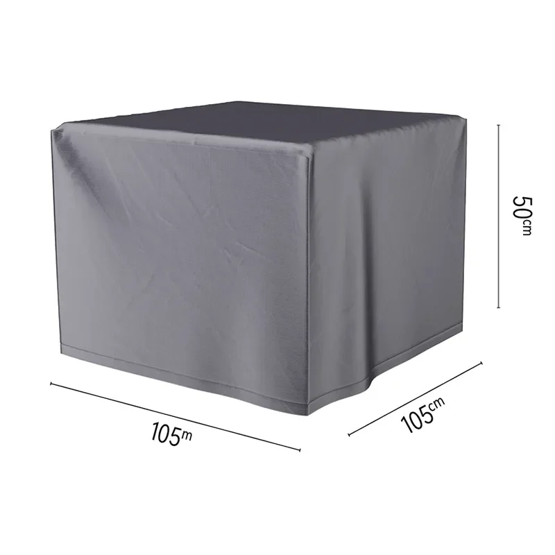 Furniture cover Lounge coffee table, fireplace 105x105x50 cm anthracite