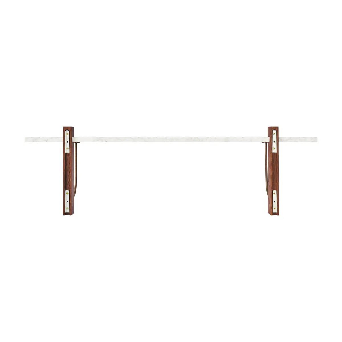 Corbel Shelf Marble/Dark Oak Large