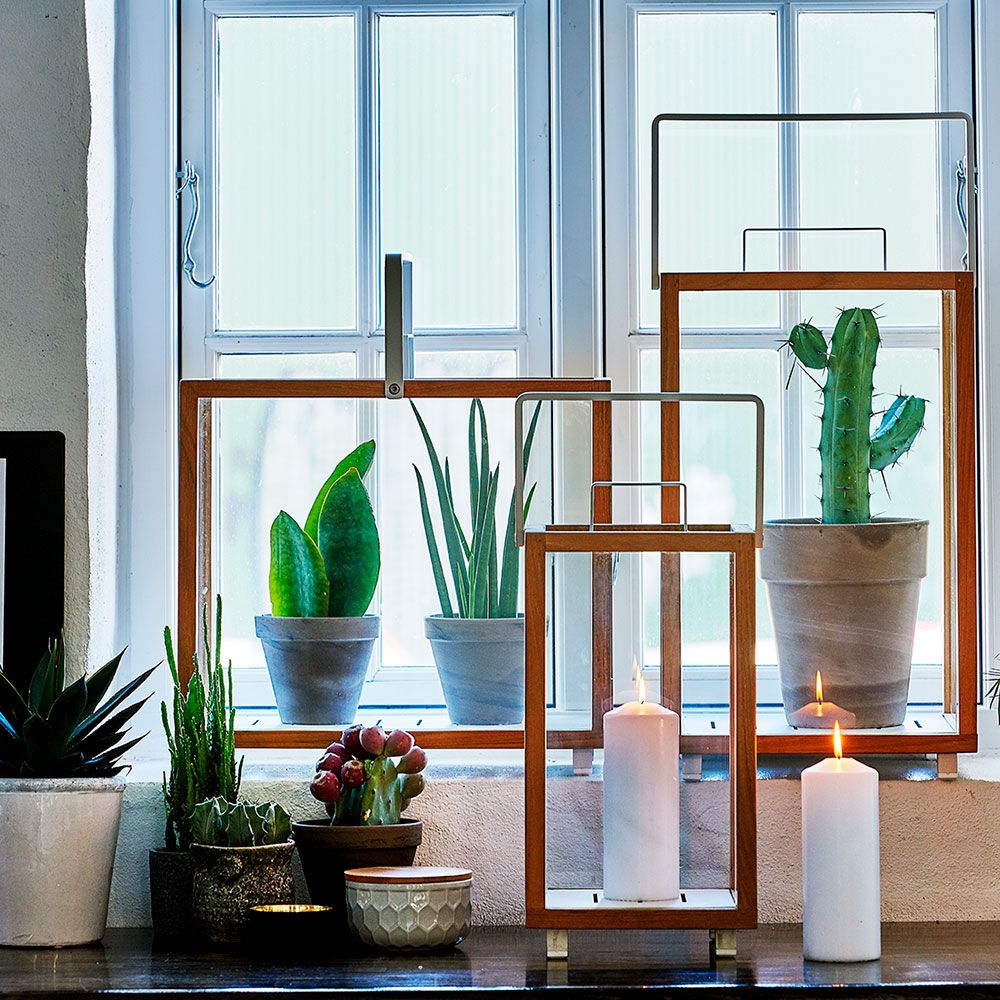 Lighthouse lantern large Lava Grey