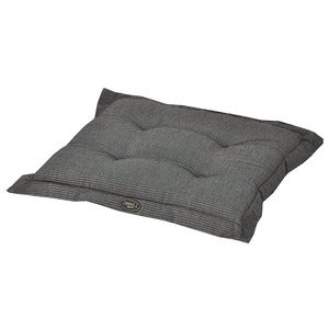 Canyon seat cushion thick 42x45 cm structured dralon Granite grey