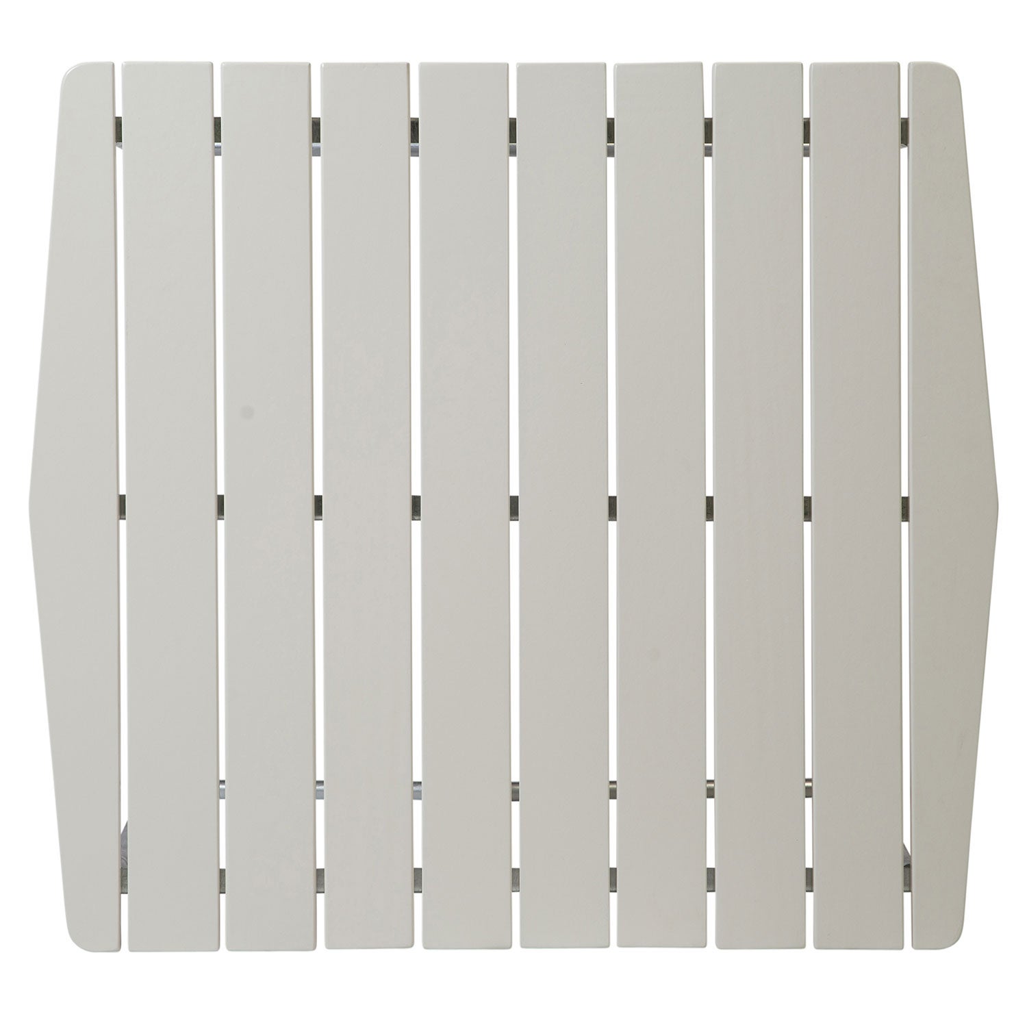 Table B31 84 White lacquered oak / hot-dip galvanised frame