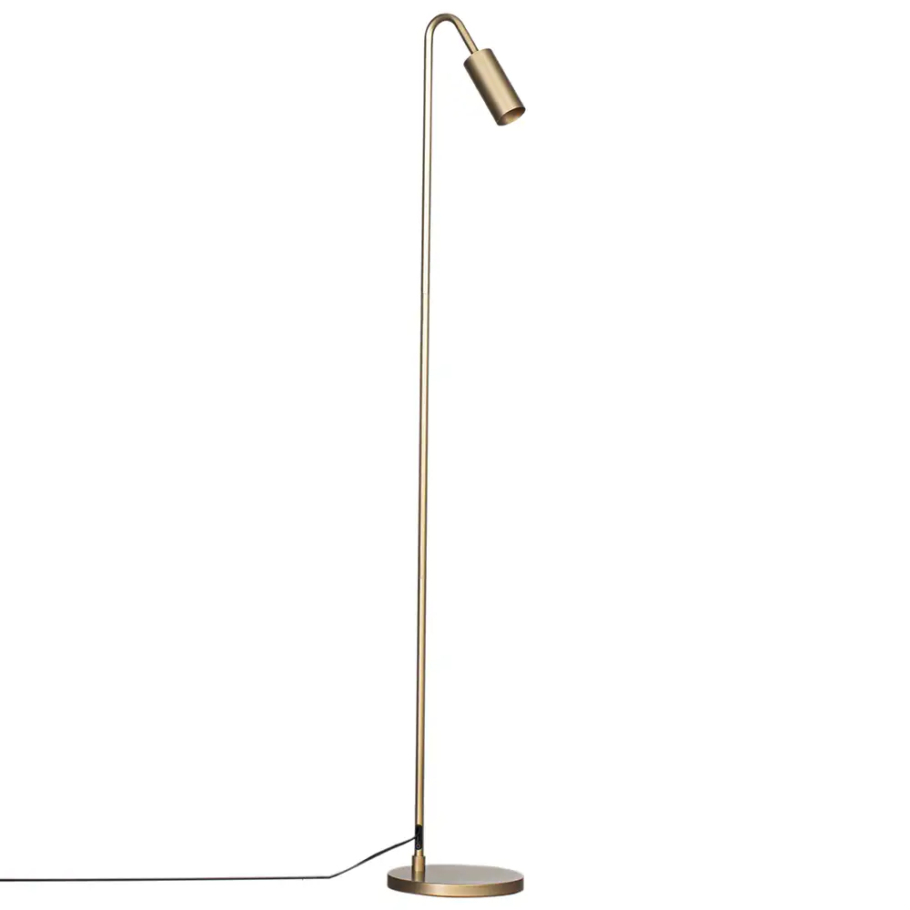 Curve Floor Lamp Matt Gold