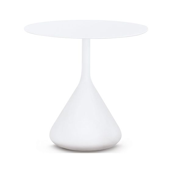 Satellite side table 40 cm white