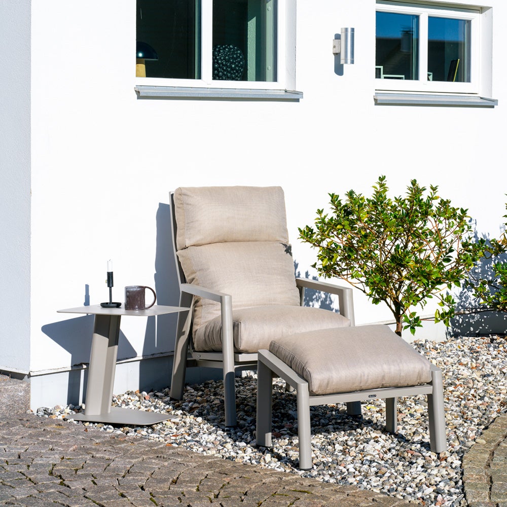 SLIDE Side table 50x45- Khaki