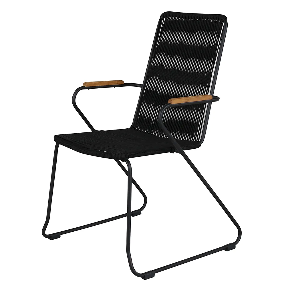 Bois Dining Chair Black 2-pack