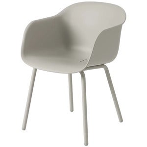 Fiber Outdoor Armchair Grey 