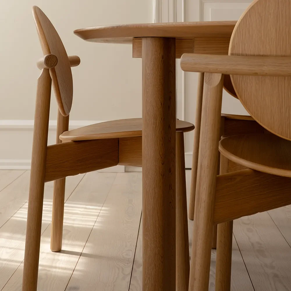 Dining Chair in Oak Heiko