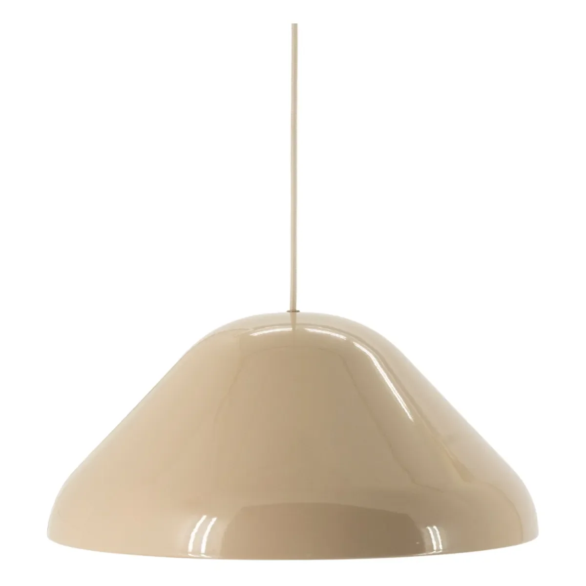 lamp Puro small pendant 43,4x43,4x19,5 cm iron taupe
