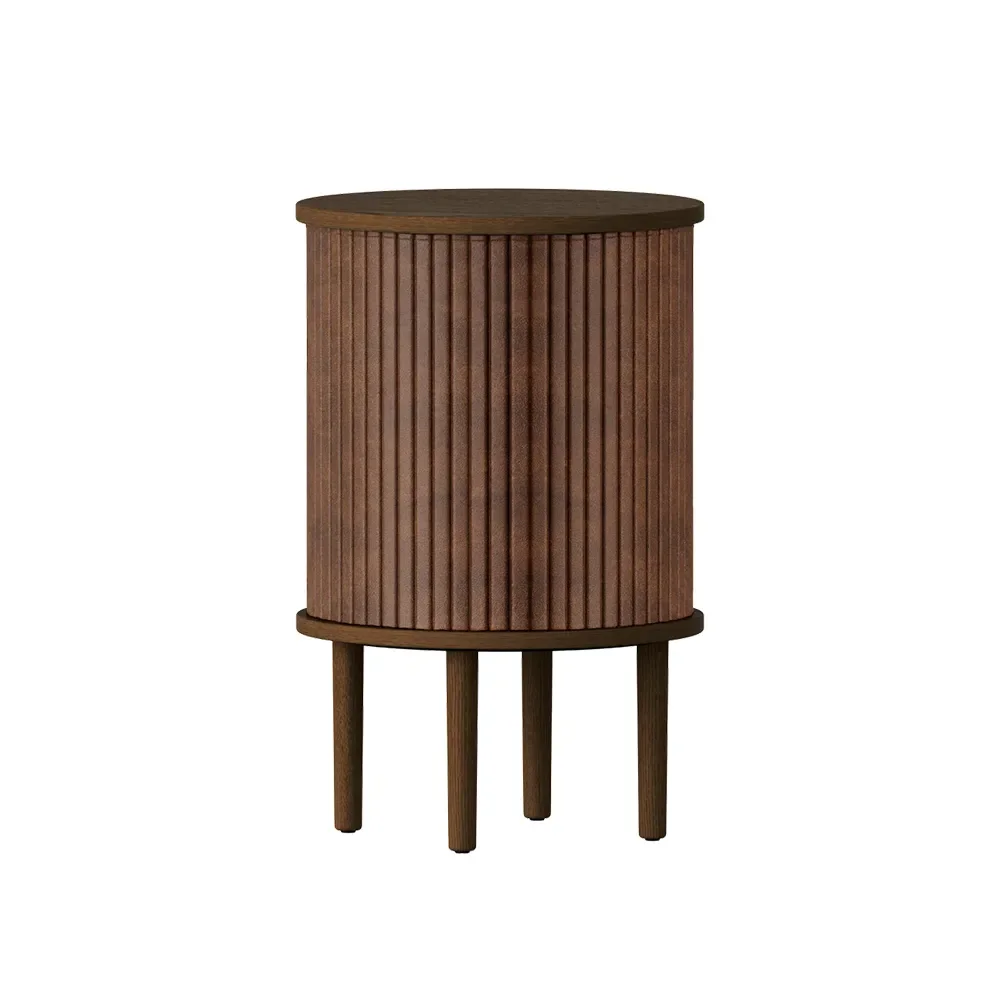 Audacious Side Table Dark Oak/Hazelnut
