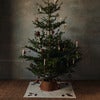 Hand-Braided Tree Skirt Natural