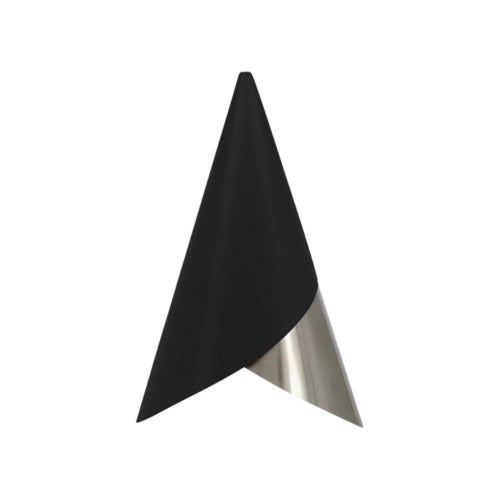 Cornet Lampshade Black/Steel