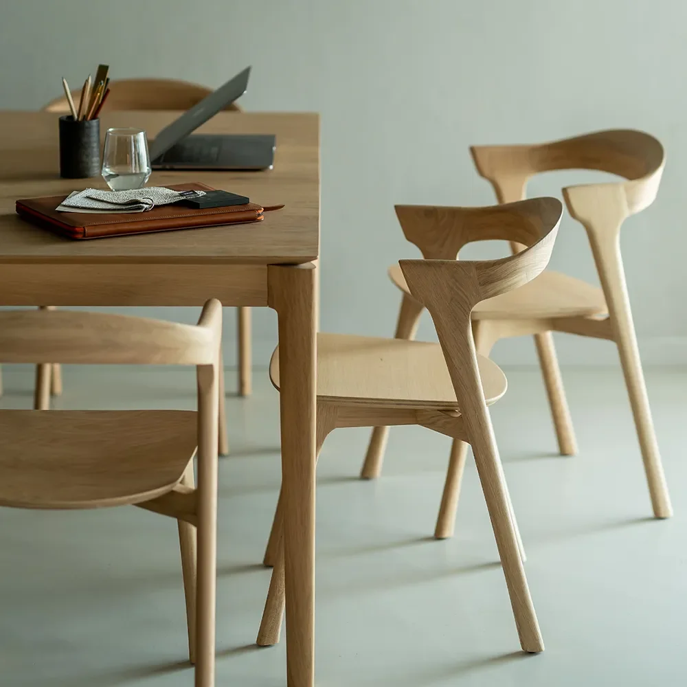 Bok Dining table 145x145 cm Oak