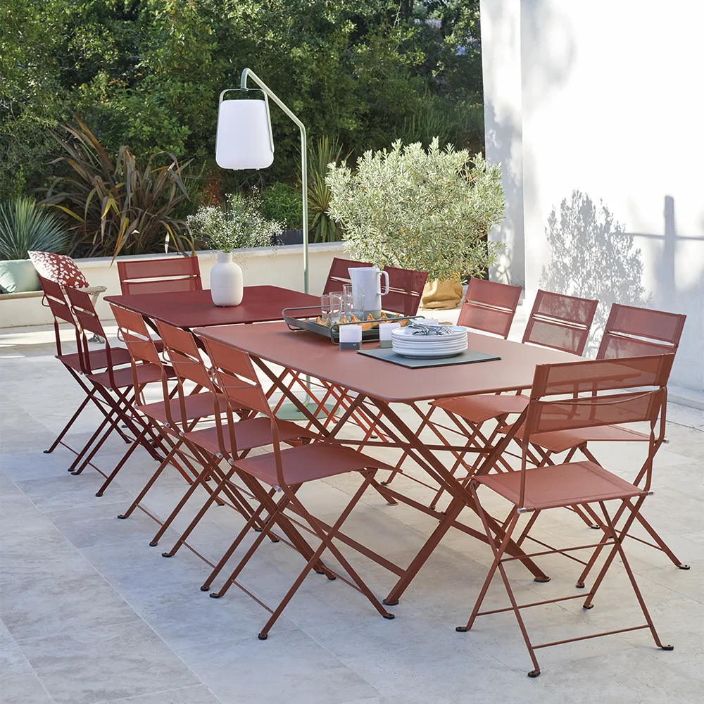 Bistro table 117 x 77 cm Red Ochre