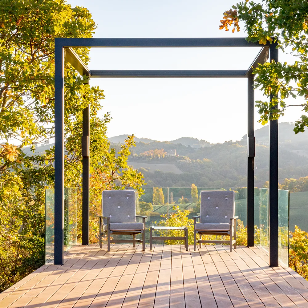 Armchair Grey Aluminium