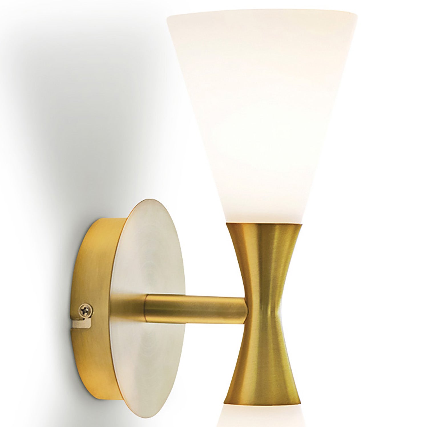 Harlekin Wall Light Duo Brass