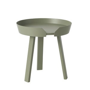 Around Coffee Table Ø45 cm- Dusty Green 
