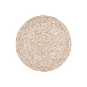  JUNI mat natural/white Ø120 cm