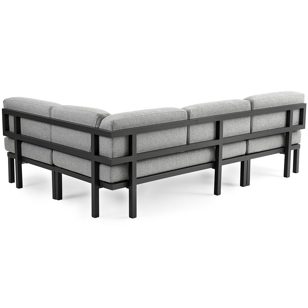 Gonesse sofa group anthracite/grey