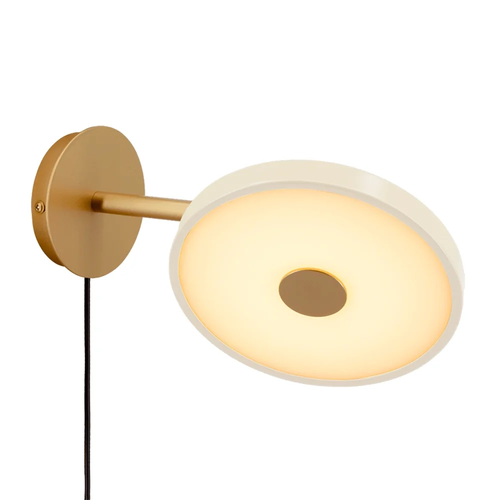 Asteria Wall Short Lamp Ø15 cm Pearl White