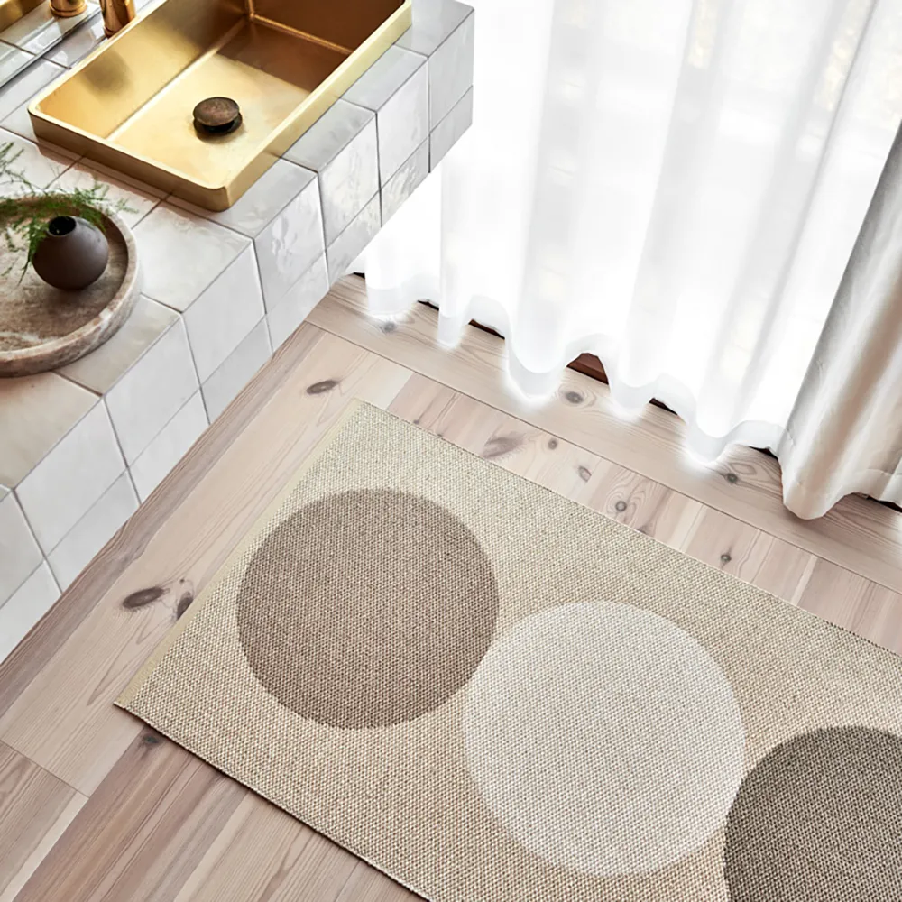 Otto Grain / Background Cream Carpet 70 x 140 cm