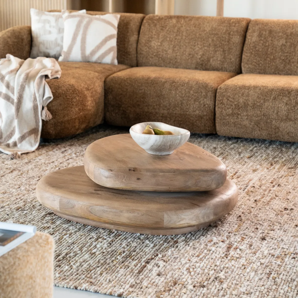 Kabo - light brown 100x80x27 cm