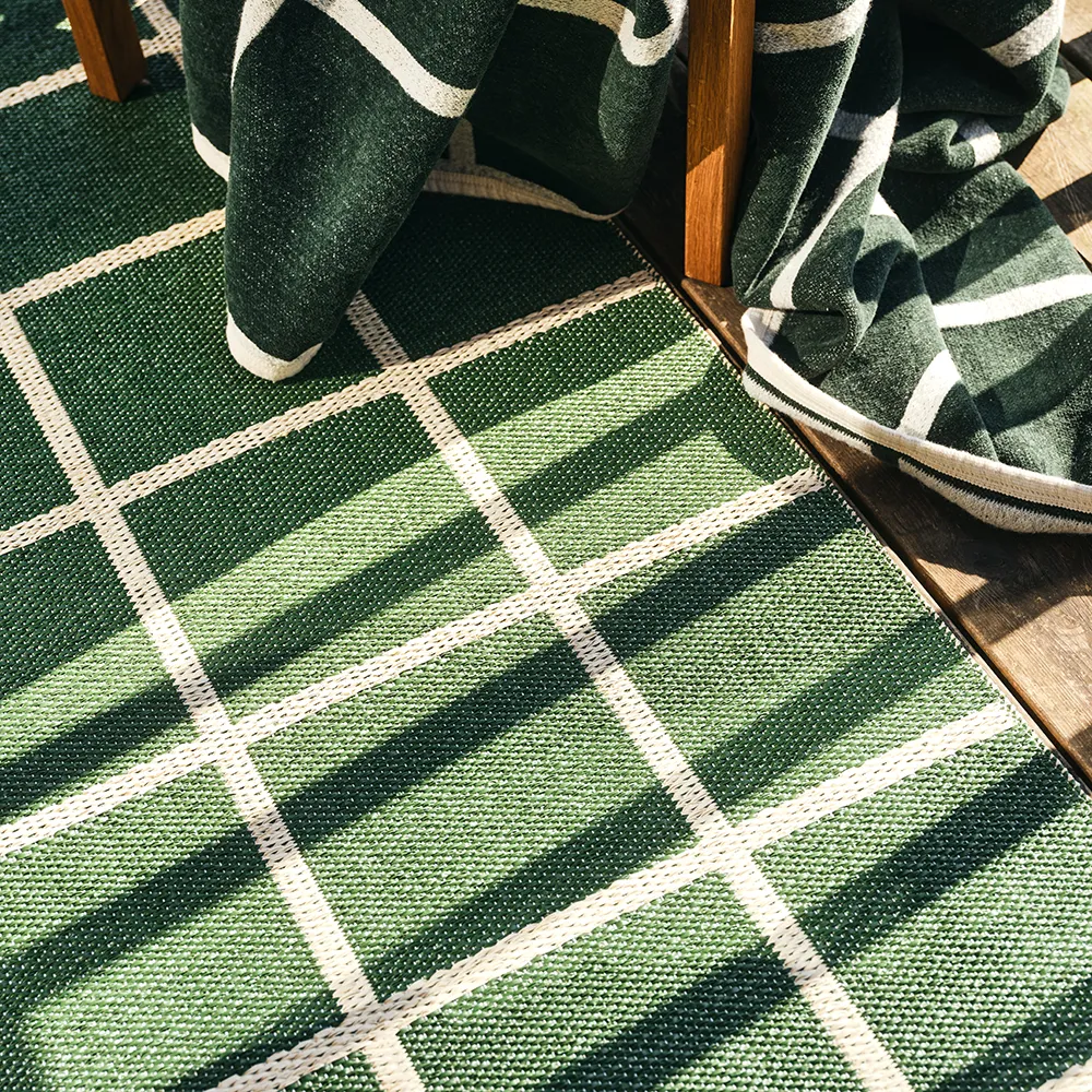 Woven Rug Criss Leaf 180x260 cm