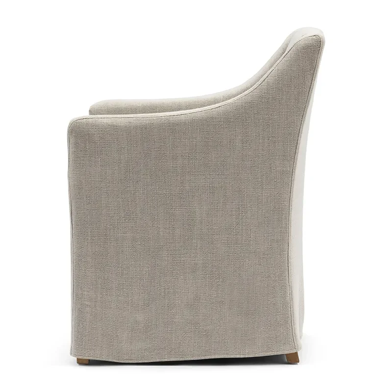 Firenze dining chair mouline linen fabulous flax