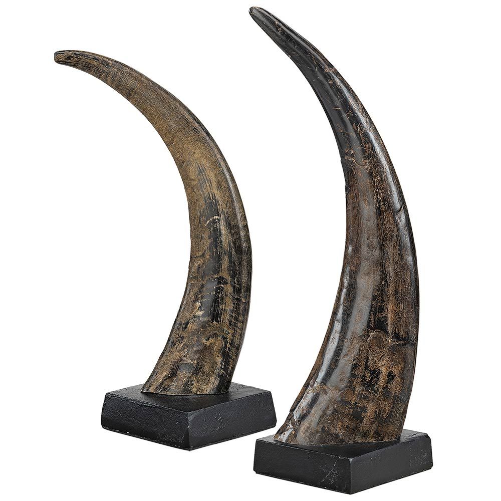Avorio Horn Decoration 2-Pack