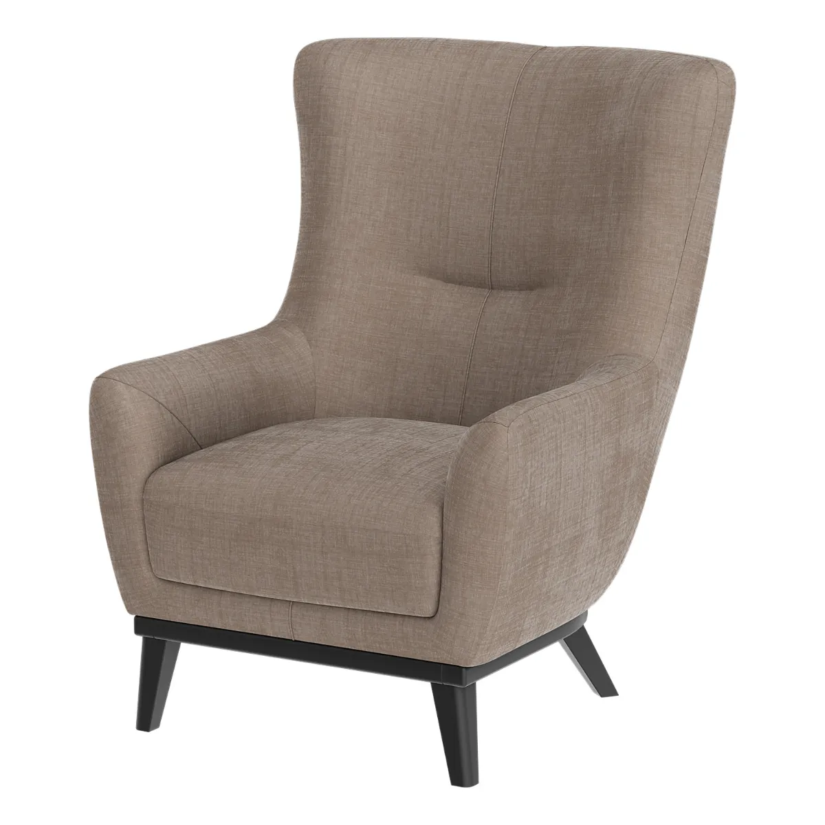Russel fabric armchair Gabby taupe