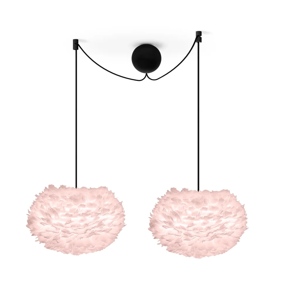 Eos Lampshade Medium Ø45 cm Light Rose