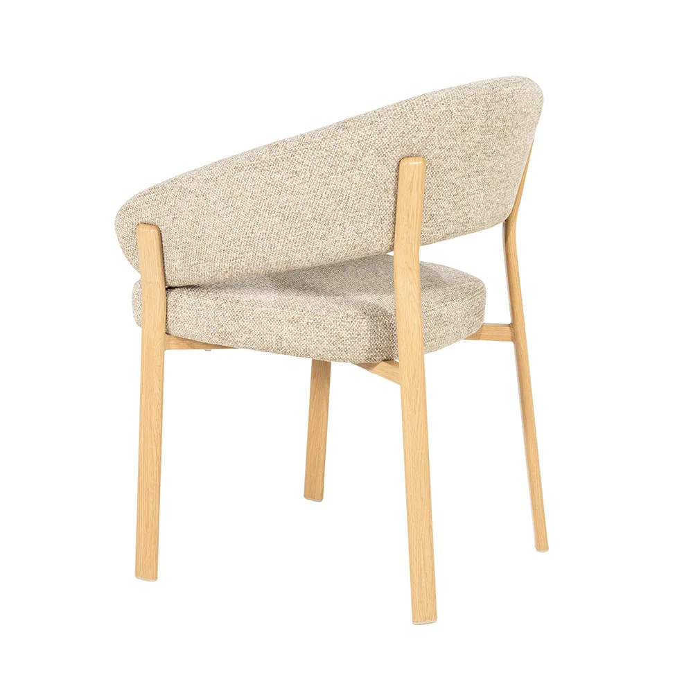 Dining Chair Sedia Natural with armrest
