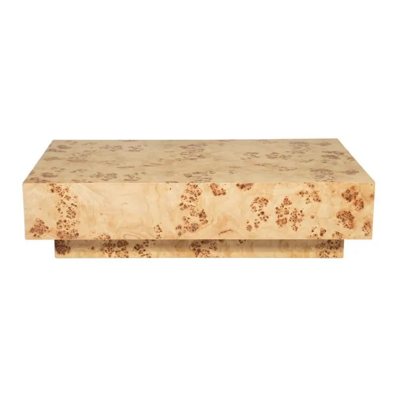 Dean 117x70x30 cm MDF & wit populieren Wood fineer Brown