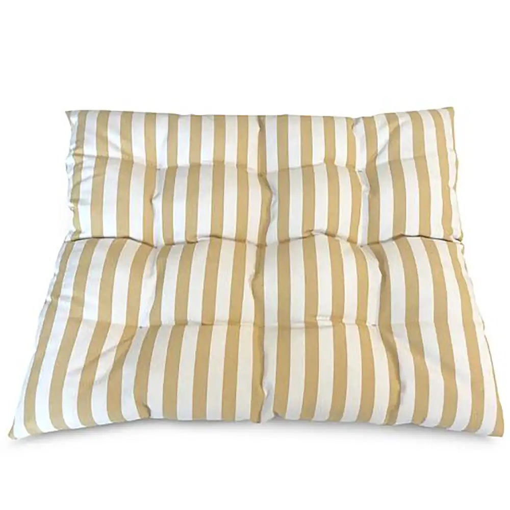 Barrier Cushion 43x43 Golden Yellow Stripe