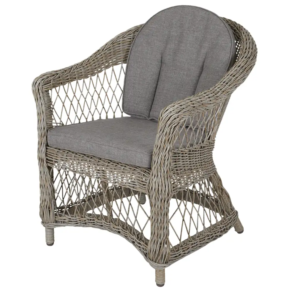 Kamomill Armchair Beige incl. seat &amp; back cushion